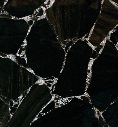 Black Obsidian Silver